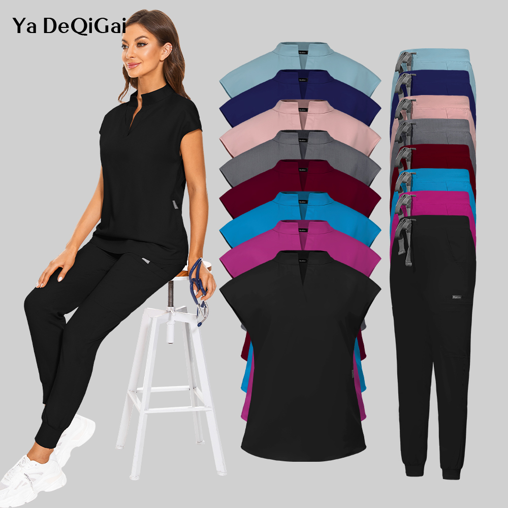 Medical Lab Uniform - Plus Size Scrub Set Donne Uniformi