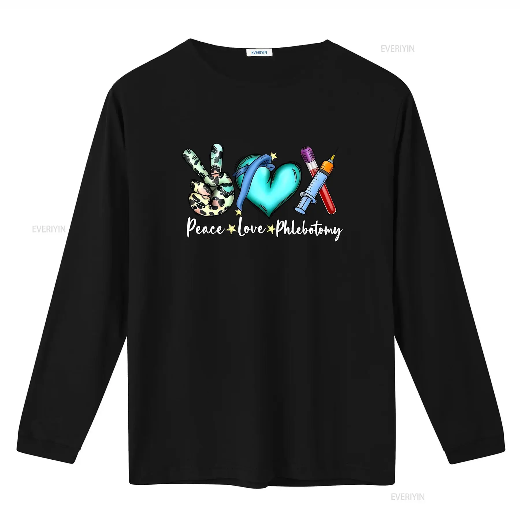 Maglietta Peace Love Phlebotom - Medical Lab Technologist recensione e prezzo