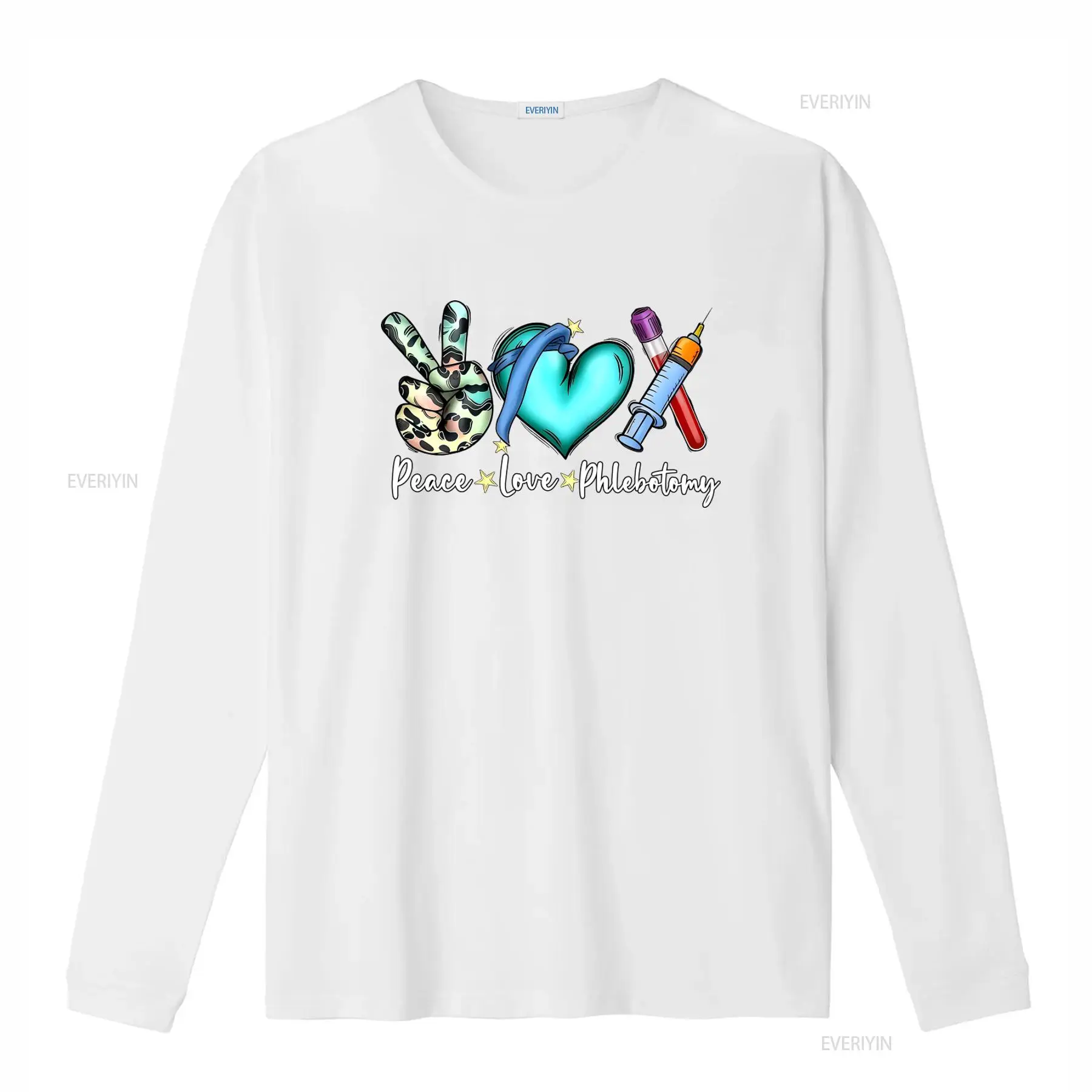 Maglietta Peace Love Phlebotom - Medical Lab Technologist recensione e prezzo