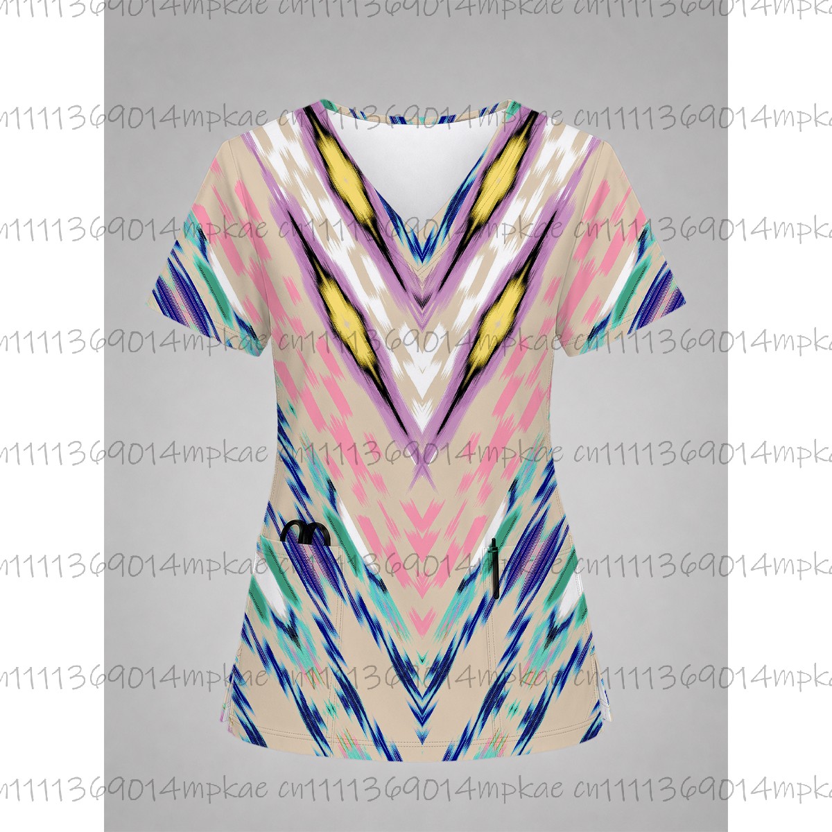 Nuova T-shirt da donna scollat - Medical Lab Uniform recensione e prezzo