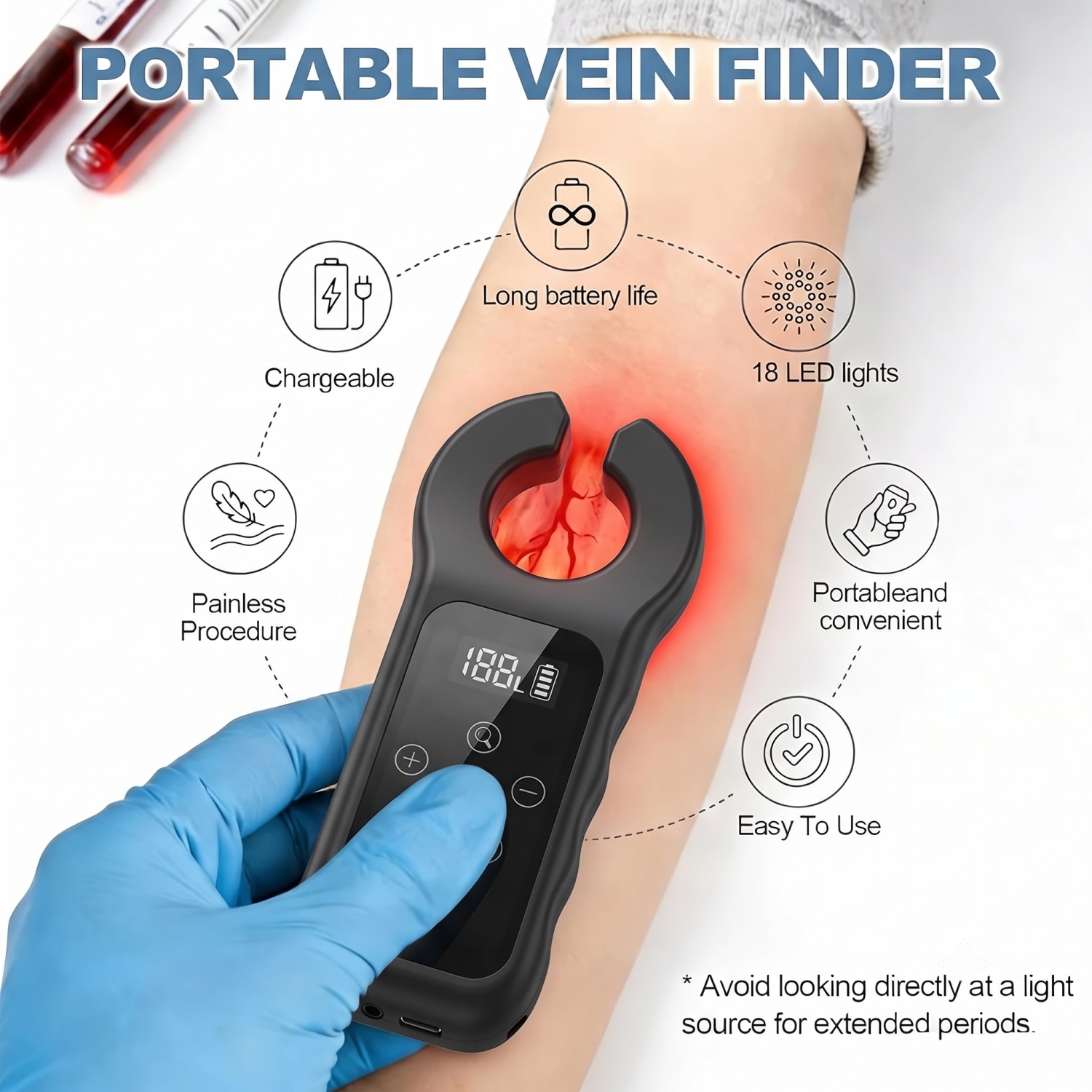 Rilevatore di vene medicale, s - Medical Lab Equipments recensione e prezzo